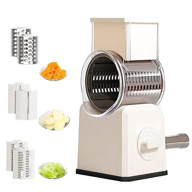 Mandoline Rotative Grise