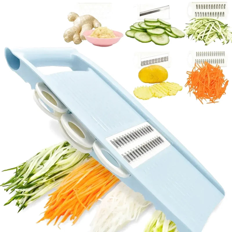 Râpe Mandoline Bleue